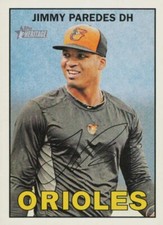 2016 Topps Heritage - Jimmy Paredes #198