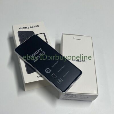 Samsung Galaxy A33 5G Dual SIM 6GB/128GB LTE Unlocked Smartphone-New Sealed