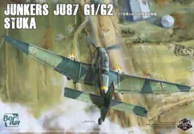 Border 1/35 Junkers Ju87 G1/G2 Stuka Dive-bomber and Ground-attack Aircraft