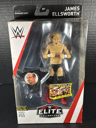2017 WWE Elite Mattel James Ellsworth Series 55 Wrestling Action Figure