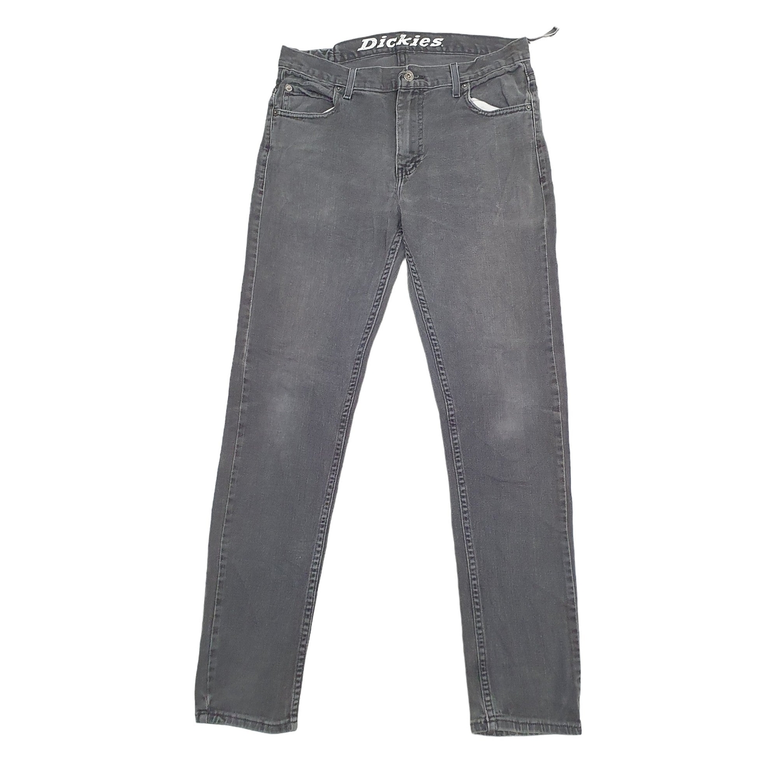 DICKIES Carpenter Workwear Trousers Cotton Grey Womens  14 image 2