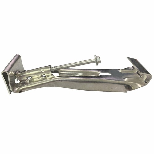 12 Pack 5" Inch K Style Aluminum Gutter Hanger w/ Clip - Screw Attached