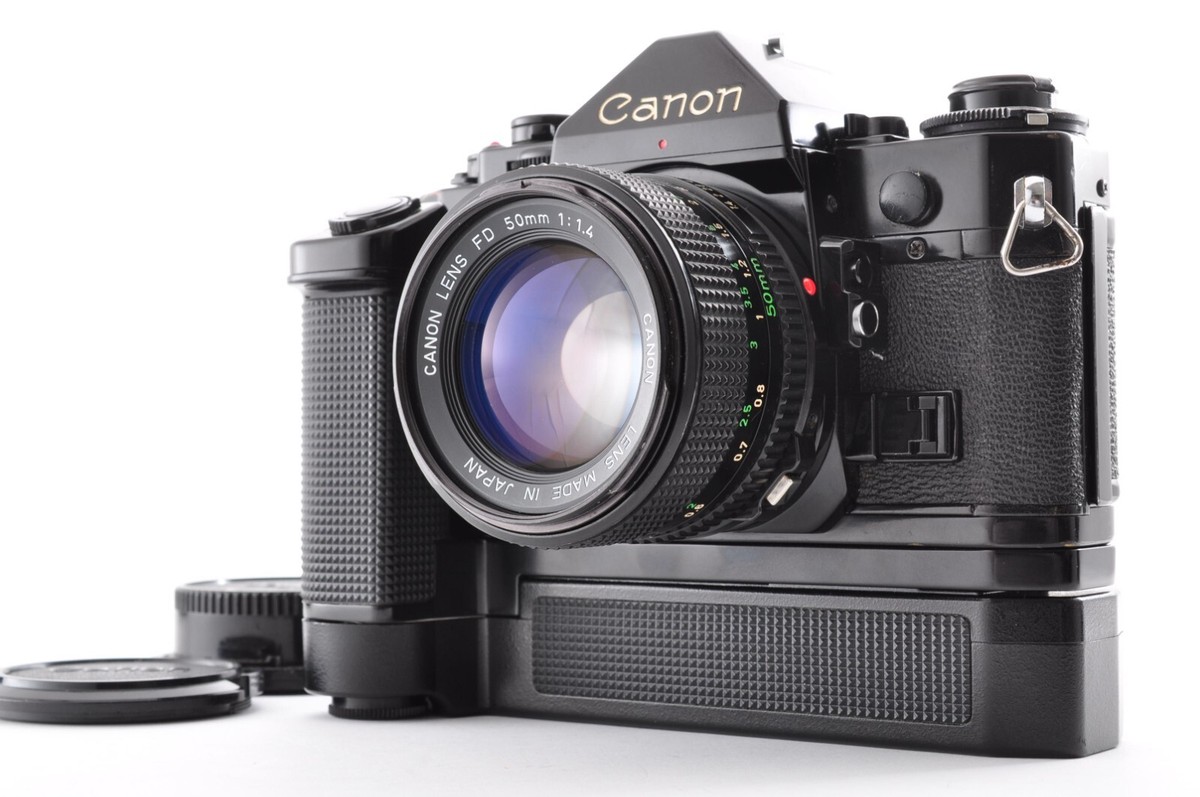 Canon A-1 / Lens New FD 50mm f/1.4 Excellent+++ SLR Film