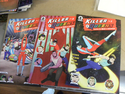 Dark Horse 2021 1st 3 of 4 issues KILLER QUEENS 1 2 3 put the sass in assassin 
