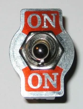 ON / NONE / ON Toggle Switch - SPDT - 125V 20A - 250V 15A - 1/2" Panel Mount