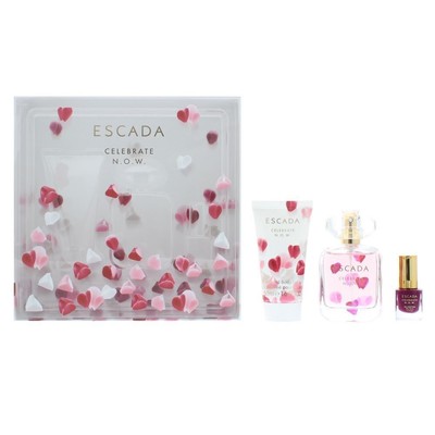 Escada Celebrate N.O.W. Eau de Parfum 3 Pieces Gift Set For Women