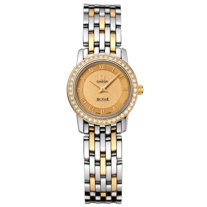 OMEGA De Ville Stainless Steel Band Quartz Wristwatches