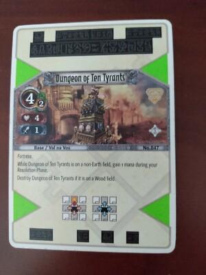 Two (2) Dungeon Of Ten Tyrants EOJ SET1 #047 PS3 Eye Of Judgment English