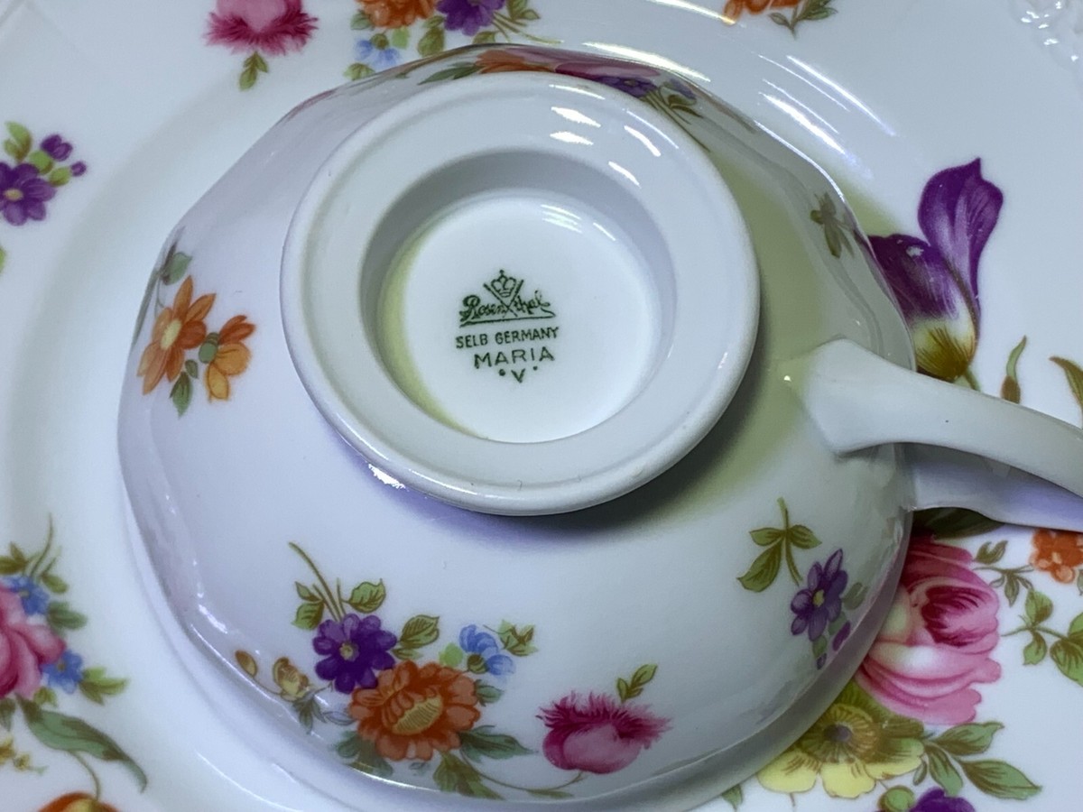 ローゼンタール コンチネンタルフラワー　マリア ROSENTHAL CONTINENTAL MARIA FLORAL V, 92 PCS - 12 COMPLETE PLACE