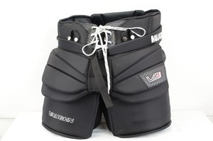 Vaughn VX1 Velocity Pro Senior Goalie Pants Size Medium Black (0130-6941)