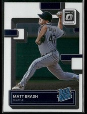 Matt Brash RC 2022 Donruss Optic Seattle Mariners
