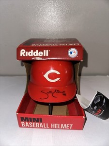 Vintage Cincinnati Reds Signed Mini Helmet 1997
