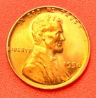 1950-P Lincoln Wheat Cent Penny GEM RED BU From an Original Bank Roll