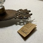 Half Past Clocks Antique Door Knob Clock Ornate Metal Architectural Salvage 2009 — photo 5