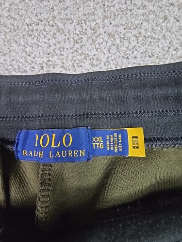 Polo Ralph Lauren pantaloni uomo XXL colorblock polo RL67 pony pantaloni della tuta tempo libero - Foto 9 di 24