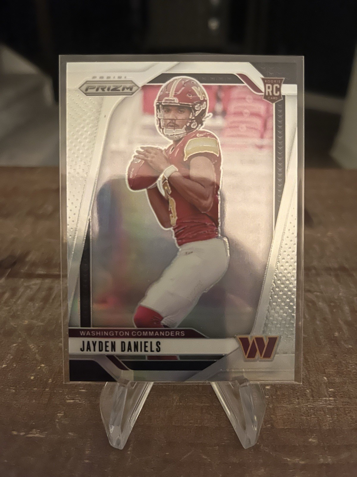 2024 Panini Prizm - Rookies Jayden Daniels #347 Silver Prizm (RC)