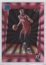 2021-22 Panini Donruss Rated Rookie Holo Pink Laser Josh Christopher #250 10un