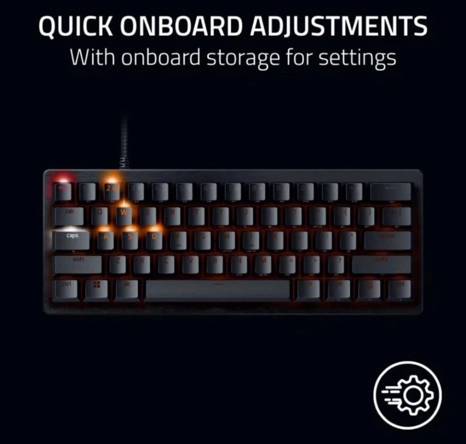 Razer Huntsman V3 Pro Mini 60% Analog Optical Gaming Keyboard - New - Image 3 of 4