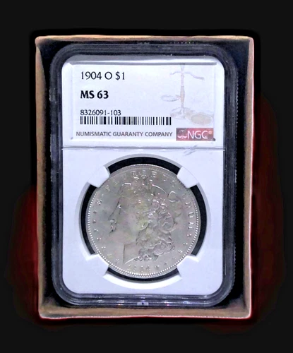 1904-O Morgan Dollar  $1 MS-64 NGC