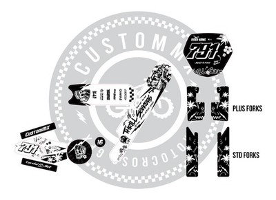 Revvi 16 / Revvi 16'' plus Grafikkit von CustomMX