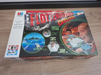 Spiel Flottenmanöver Crossfire Vollständig MB 2006 Hasbro