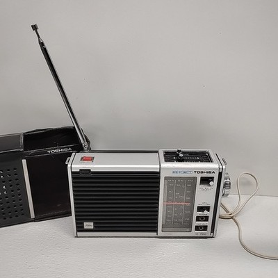 Vintage Toshiba Solid State Radio FM/SW/MW 3 Band IC-700 ICFET | eBay