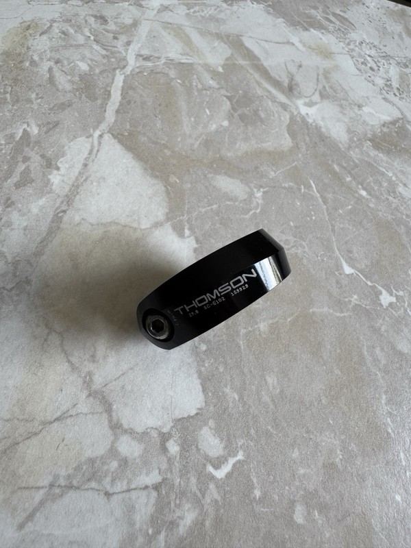 Thomson Black Seat Seatpost Collar Clamp 29.8