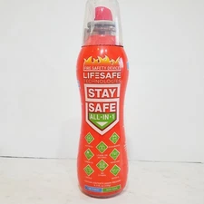 Fire Safety Device Lifesafe Technologies Stay Safe All in 1 Sprays NEW
