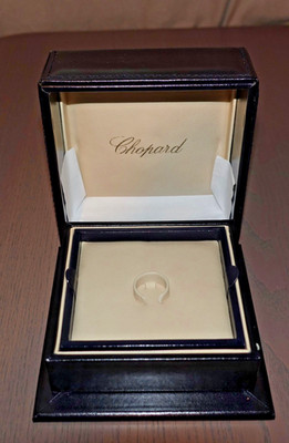 Chopard Ring presentation case, no box. 4.5''x4.5''x2''