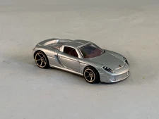 Hot Wheels Porsche Carrera GT 2006 Faster Than Ever Silver FTEs