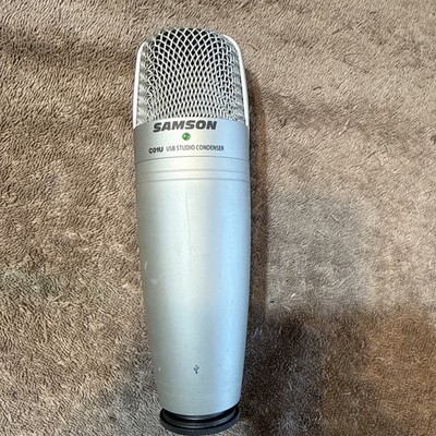 Samson C01U USB Studio Condenser Microphone - Silver