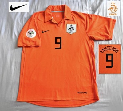 Original Niederlande v. NISTELROOY Shirt 2006 Medium NEUWERTIG NIKE Heimtrikot