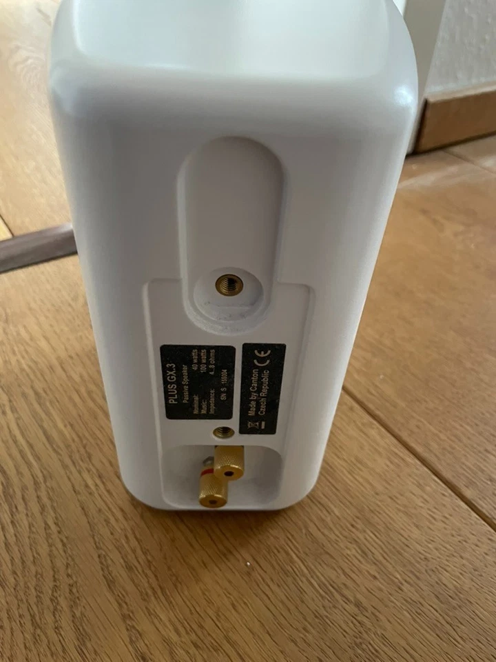 CANTON Plus GX 3 Regallautsprecher 1 Paar, Weiß - Bild 3 von 4