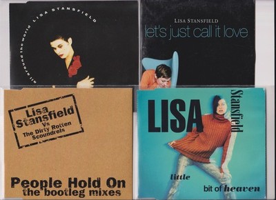 Lisa Stansfield   4x Maxi CDs - 1989/2001 - People hold on, All around the world