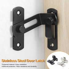 Heavy duty Right Angle Door Latch Lock Rust resistant and Adjustable Stop