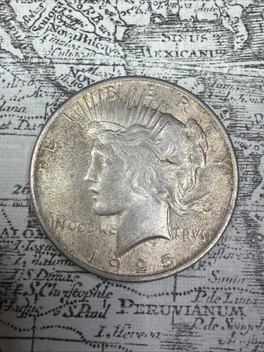 1925 Peace Dollar - AU - PD04