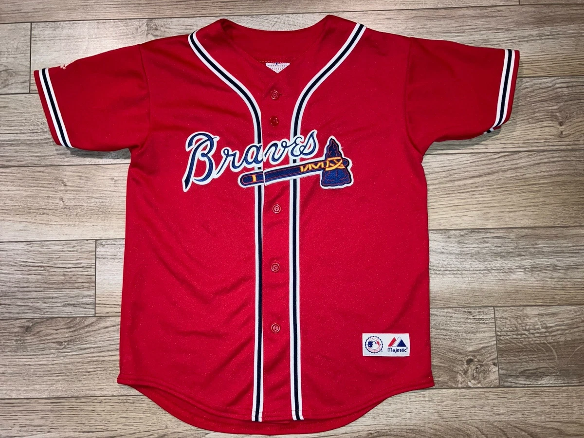 Majestic Unisex Children Atlanta Braves Sports Fan Apparel
