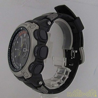 [Very Good] Casio PRO TREK PRW-5000 Tough Solar Triple Sensor Radio Watch