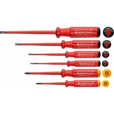 PB Swiss PB 5542.SL CBB Classic VDE slim screwdriver set, fully insulated