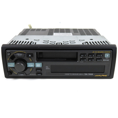 F11-BA Alpine TDA 7550-R RDS EON Car Stereo 35WX4 Rare Rare Classic Car