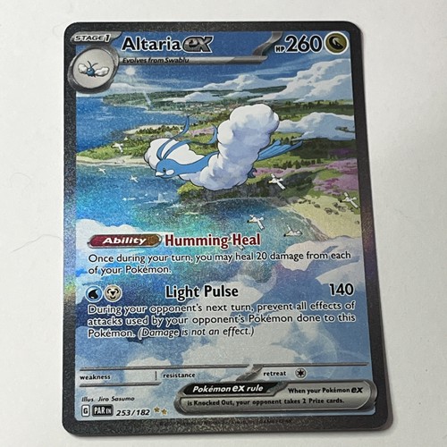 Altaria EX - Paradox Rift - Full Art Holo - NM 253/182 - Pokemon TCG