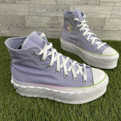 Converse CTAS Hi Pastel Gradient 2X Lift Platform Women's Sneakers A00558C 7