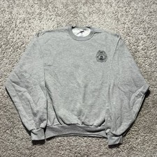 NEW Tampa Fire Rescue Heather Grey Shield Sweatshirt Pullover Crewneck Medium