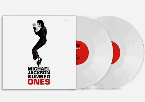 michael jackson number ones white vinyl in hand ready to ship