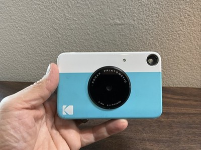 Kodak Printomatic Instant Print Camera 8mm 3:2 Picture Blue CAMERA ONLY (47)