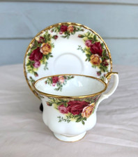 Vintage Royal Albert "Old Country Roses" Coffee Cup  Saucer Set