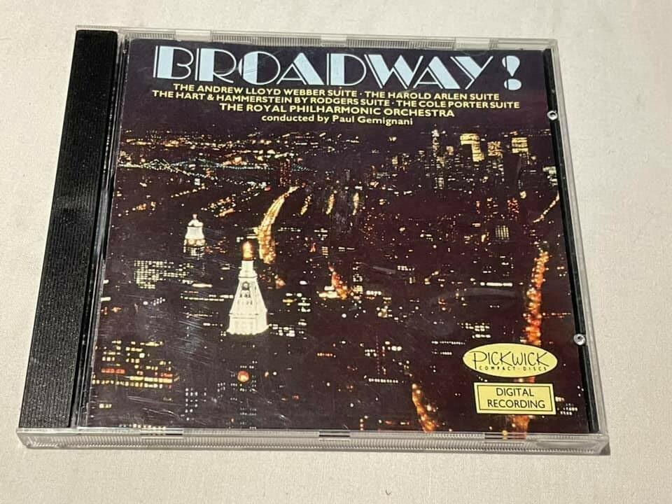 The Royal Philharmonic Orchestra - Broadway! - CD Album - 1988 Pickwick Int.
