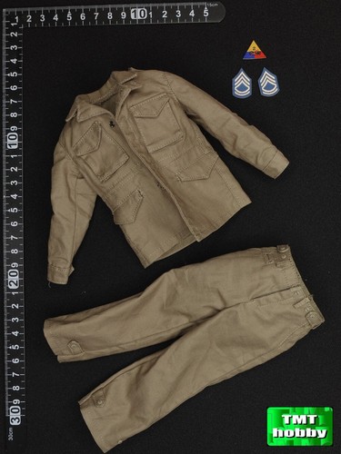 Maßstab 1:6 UJINDOU UD9038 WII US Armoured Infantryman - M1943 Feldjacke & Hose