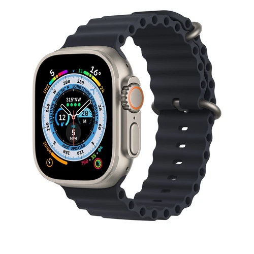 Offizielles authentisches Apple Watch Ultra Ocean Armband 49 mm/45 mm/44 mm offene Box - Bild 16 von 28