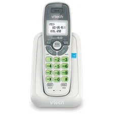 Vtech CS6114 1 Handset Cordless Phone- Caller ID, White